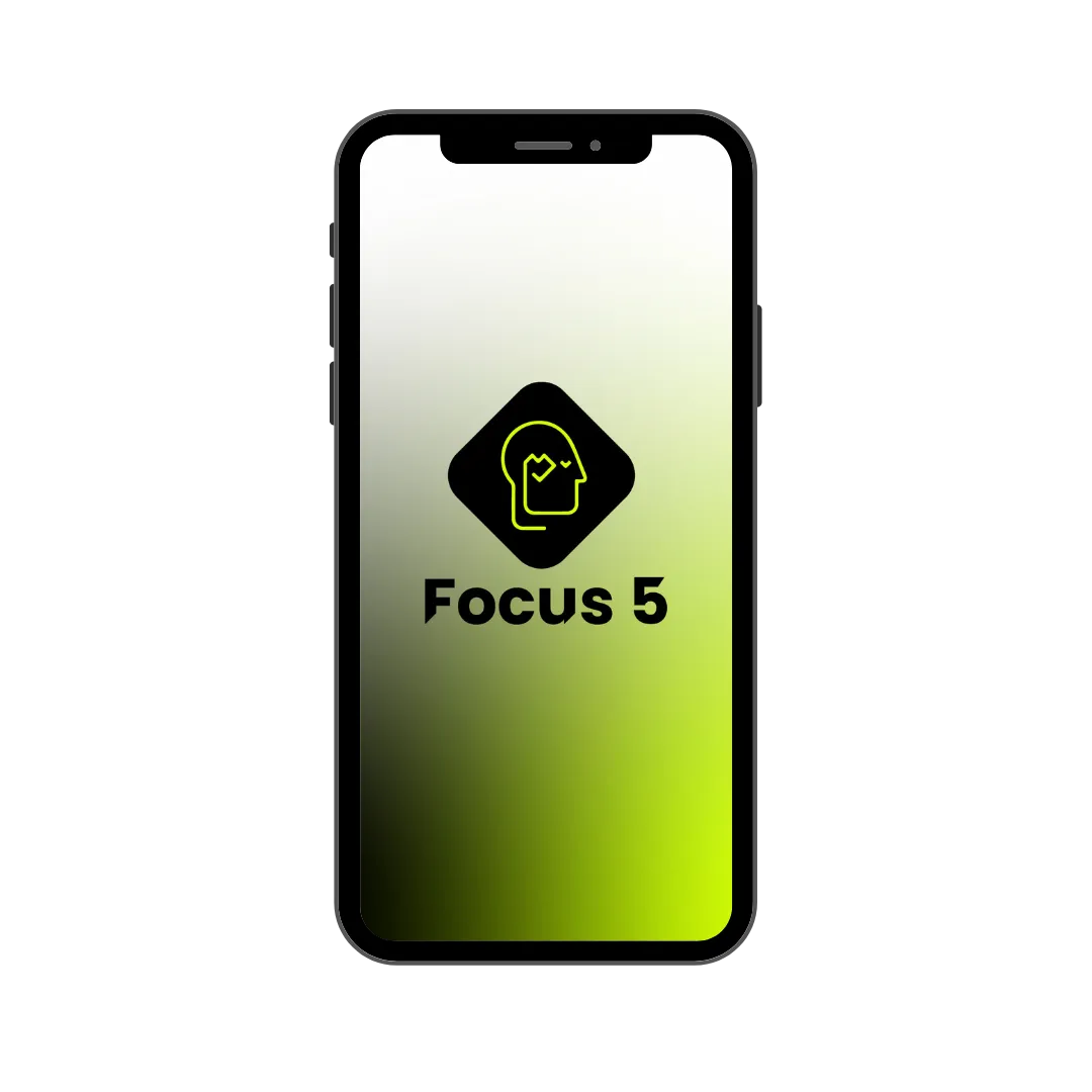 The Focus 5 app splash screen